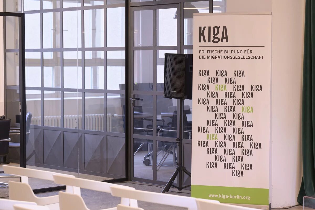 im Büro von kiga
