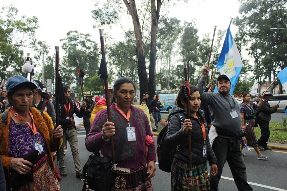 Indigene Demonstration in Guatemala