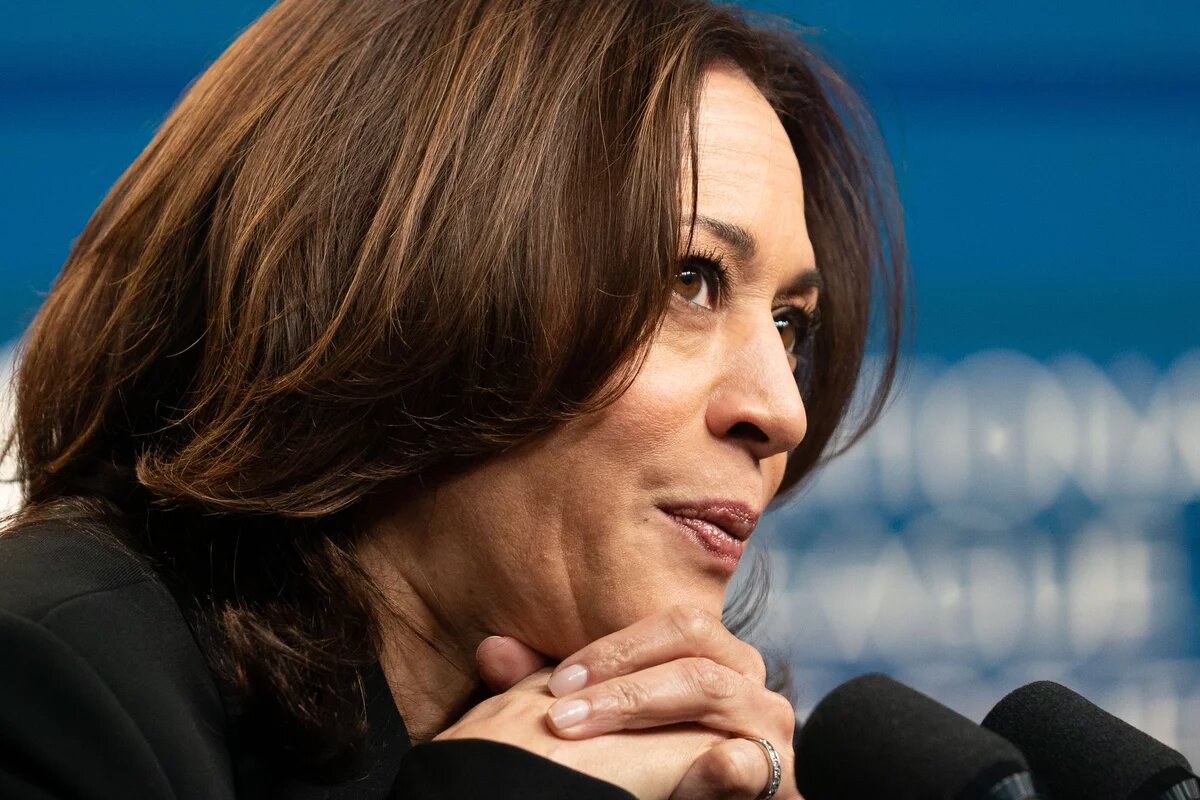 Foto von Kamala Harris Foto von Kamala Harris