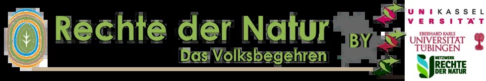 Logo Rechte der Natur – Das Volksbegehren