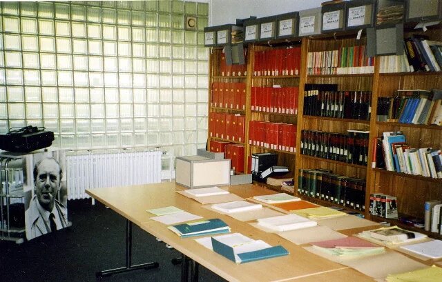 Archiv Heinrich Böll, Köln Arbeitsraum des Archivs Heinrich Böll, Köln