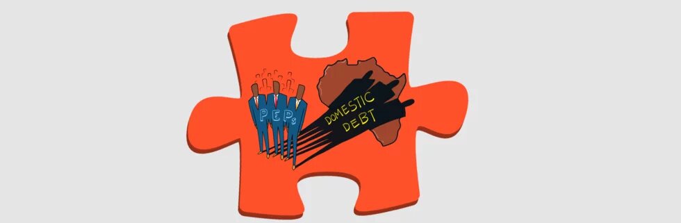 Illustration: PEPs werfen einen "Schuldenschatten" auf den afrikanischen Kontinent.