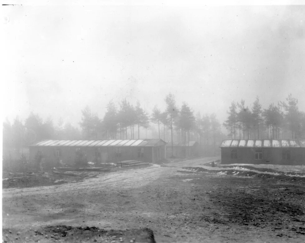 Blick ins DP-Camp „Pułaski“ in Weiden/Oberpfalz, 1945 oder 1946.