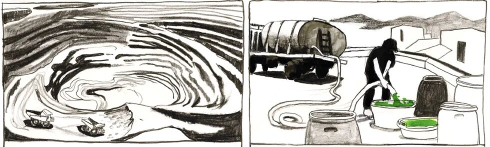 Illustration: Wasser in Chile