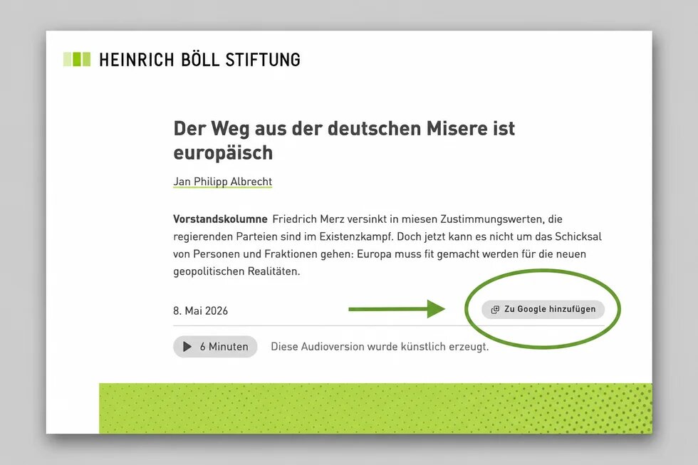 Screenshot Google-Button 