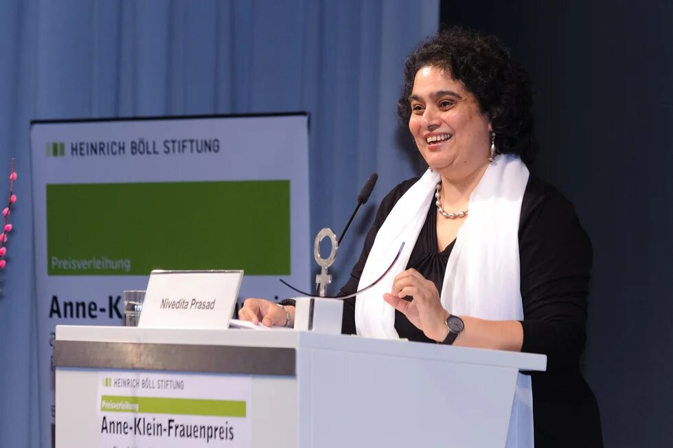 Dankesrede von Dr. Nivedita Prasad bei der Verleihung des Anne-Klein-Frauenpreises