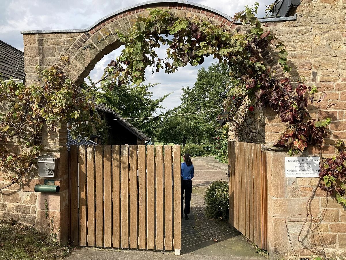 Eingang in einen Garten
