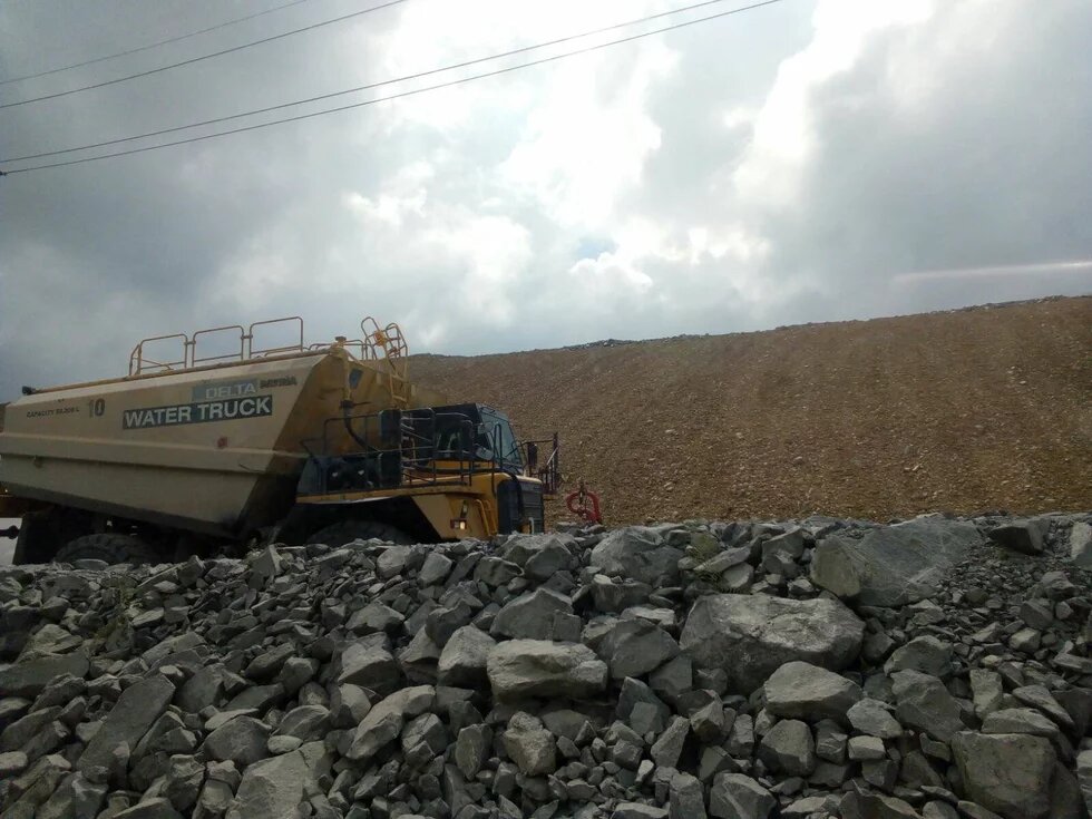 Gold-copper mining