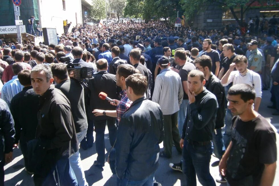On the 17th May 2013 the first LGBTI demonstration took place in Tbilisi, Georgia