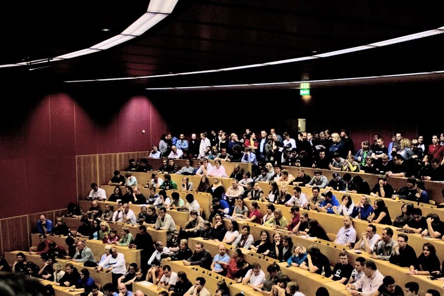 Studenten im Hörsaal