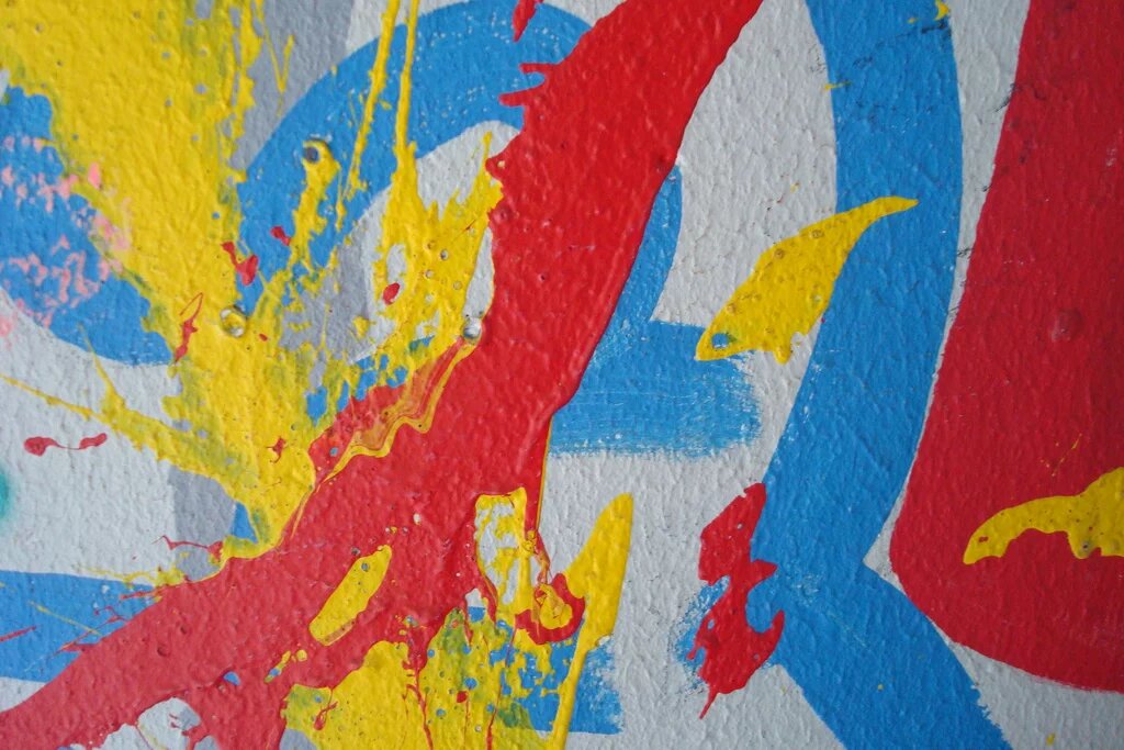 bunte farbkleckse bunte Farbkleckse