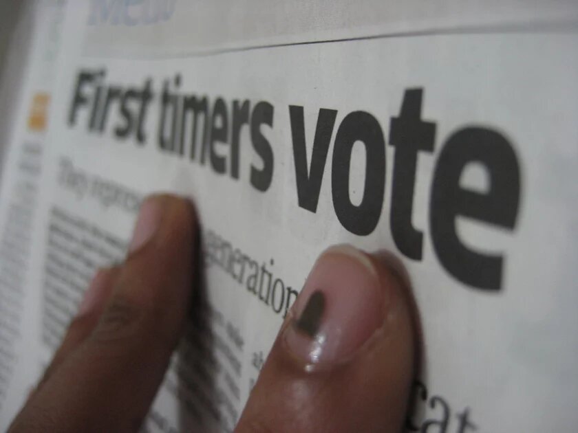 First voter First voter