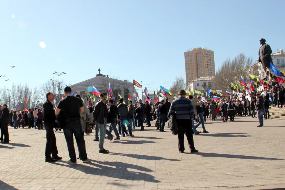 Charkiv, Ukraine Kundgebung