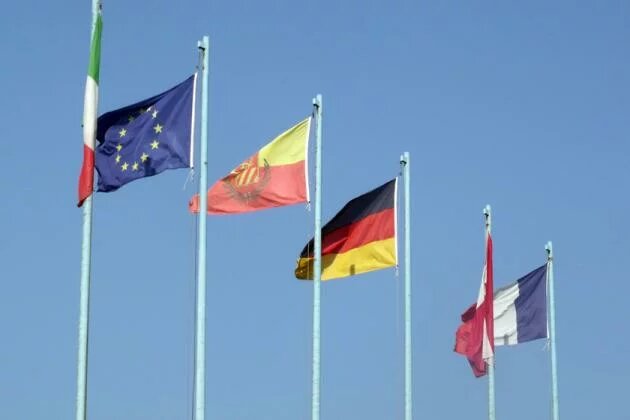 EU-Flaggen