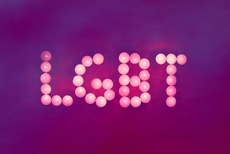 LGBT Lettering LGBT