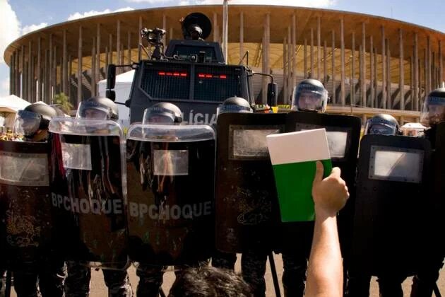 Protesters in Brasilia, June 2013 Protesters in Brasilia, June 2013