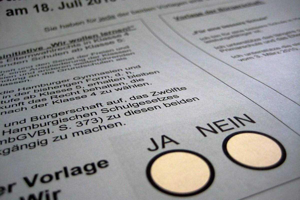 Der letzte Schritt eines Volksbegehrens, die Abstimmung, bedarf aufwändiger Vorbereitungen
