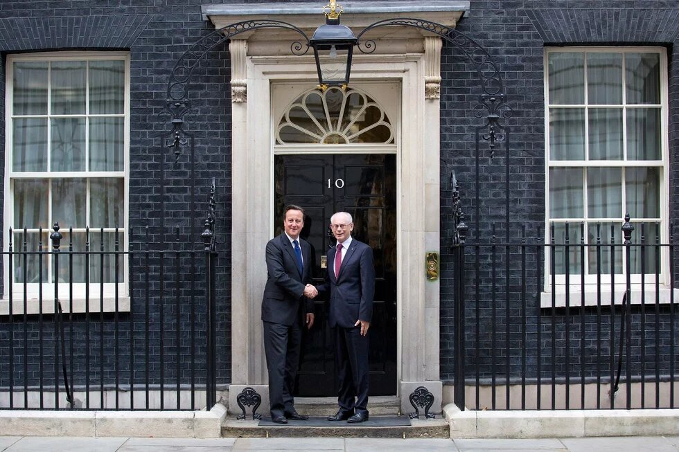 David Cameron und Herman van Rompuy David Cameron und Herman van Rompuy