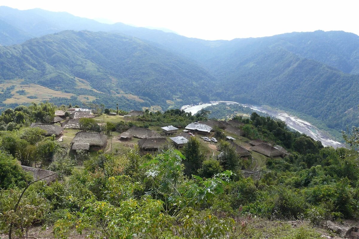 Old Parang - Arunachal Pradesh, Indien Old Parang - Arunachal Pradesh, Indien