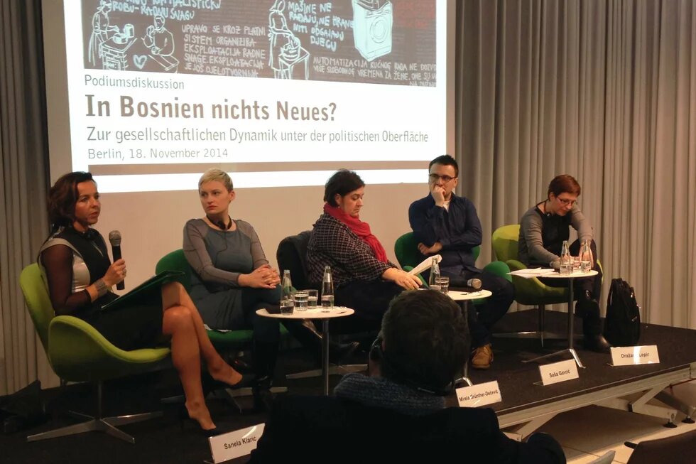 Podiumsdiskussion Bosnien Heinrich Böll Stiftung Berlin Podiumsdiskussion Bosnien Heinrich Böll Stiftung Berlin
