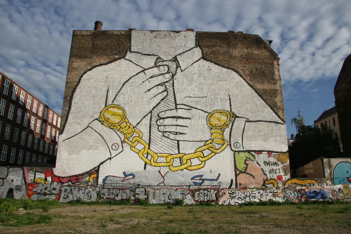 Street Art Blu Berlin
