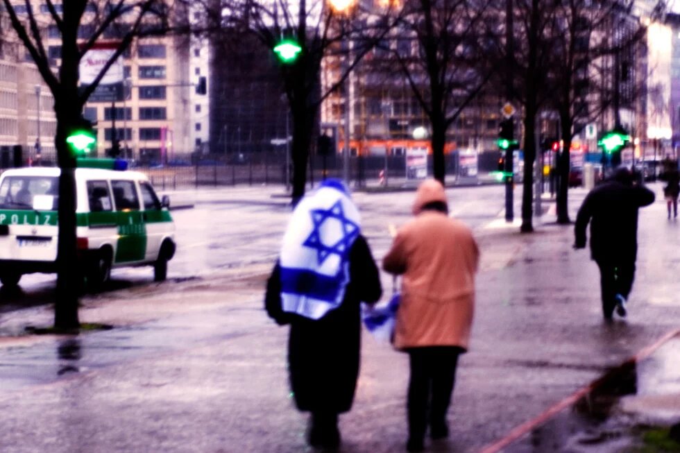 Israel Flag in Germany
