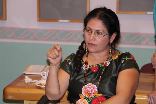 Menschenrechtsaktivistin Bettina Cruz Bettina Cruz