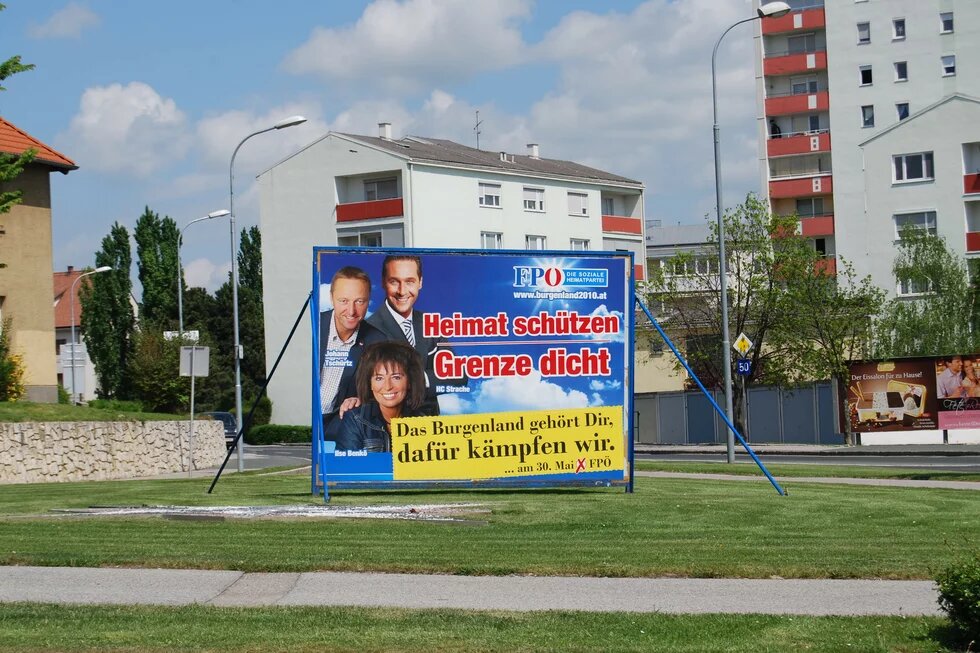 FPÖ Wahlkampf im Burgenland