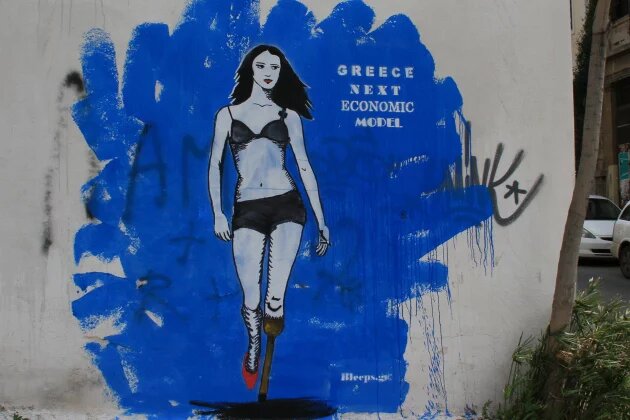 Street Art Greece Crisis