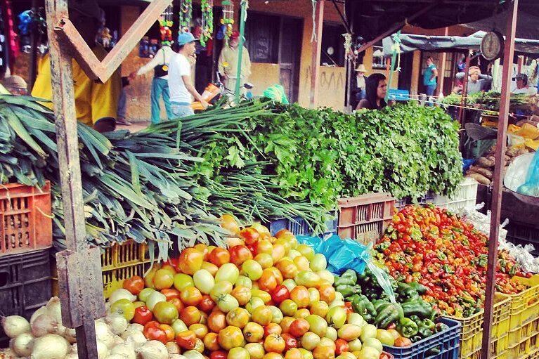 Markt in Venezuela Markt in Venezuela