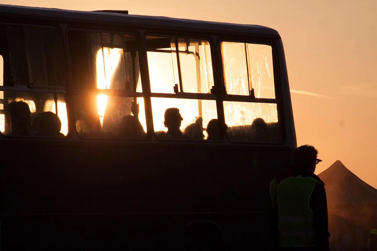 Transit zone in Hungary