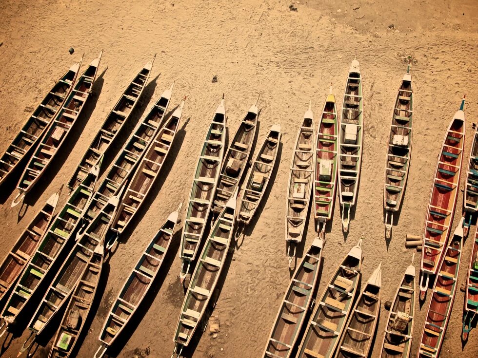 Boats in Dakar, Senegal Boats in Dakar, Senegal