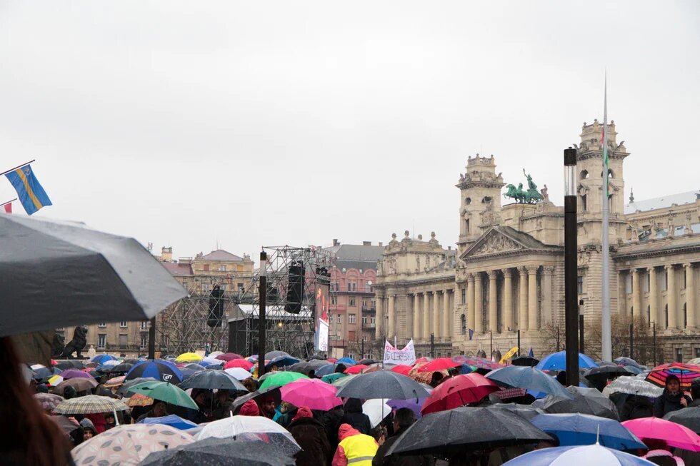 Protest in Hungary 2016 Protest in Hungary 2016