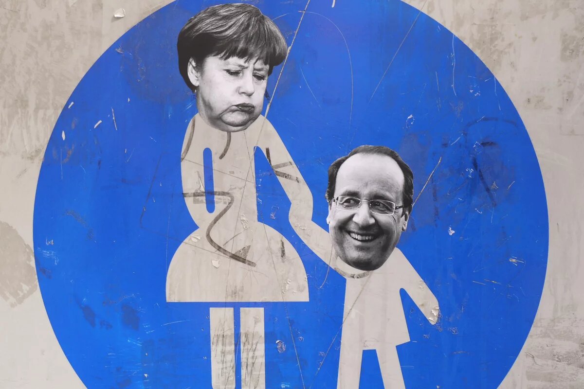 Merkel Hollande