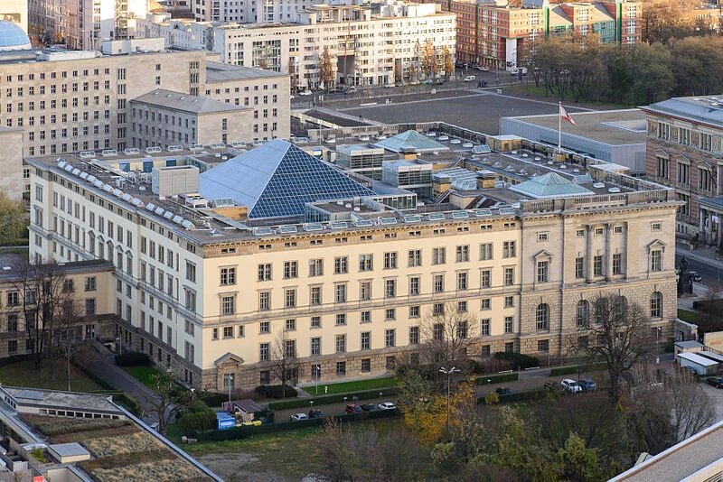Preußischer Landtag building in Berlin. Today home to the Abgeordnetenhaus of Berlin, the state parliament (Landtag).