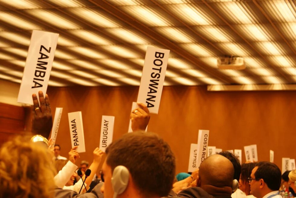 Abstimmung OEWG/Vereinte Nationen