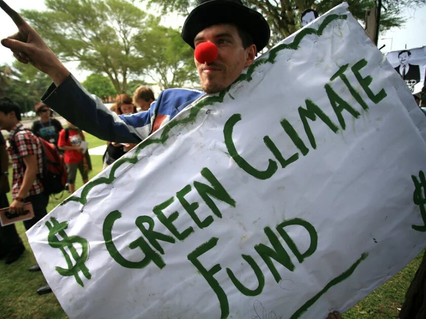 Green Climate Fund rally „Green Finance“ und Klimafinanzierung G20