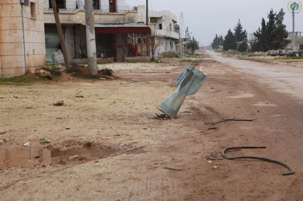 IHH Humanitarian Relief Foundation / Folgen, Syria, Taftanaz, Krieg Zerbomte Stadt in Syrien.