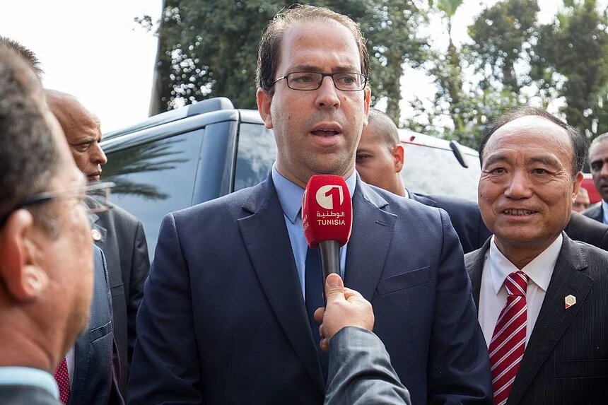 Youssef Chahed interview Premierminister Youssef Chahed