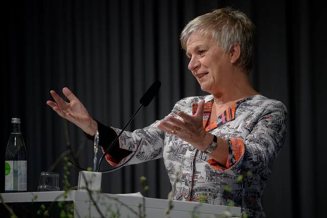 Barbara Unmüßig Barbara Unmüßig bei der Verleihung des Anne-Klein-Frauenpreises 2017
