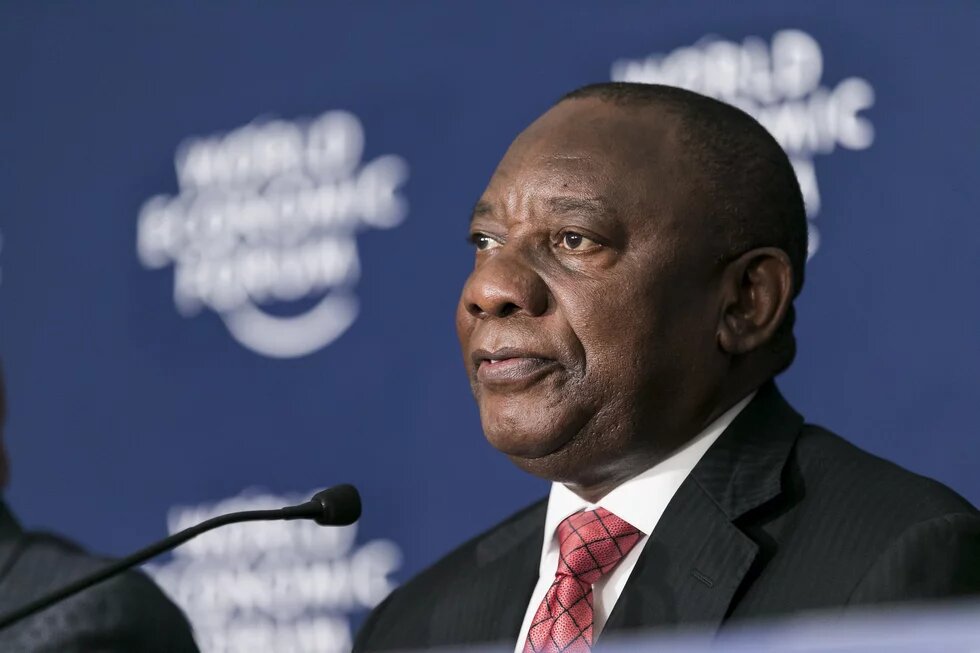 Portait-Aufnahme Cyril Ramaphosa
