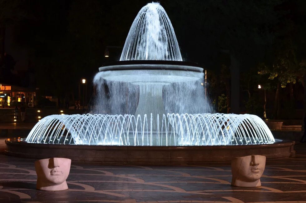 Springbrunnen in Baku