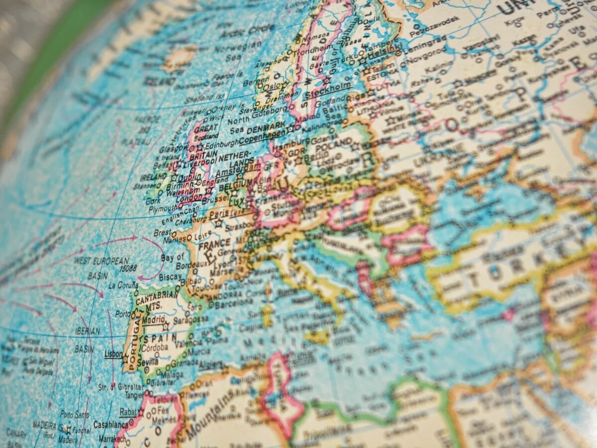 Origin Globus / Blick auf Europa