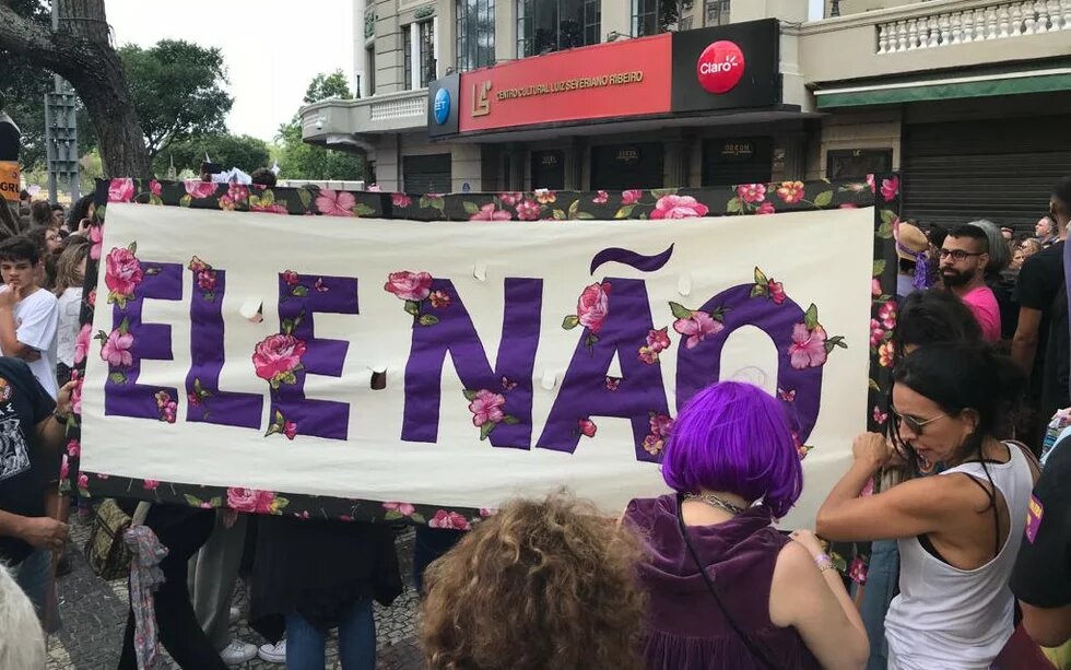 Demonstration in Rio de Janeiro