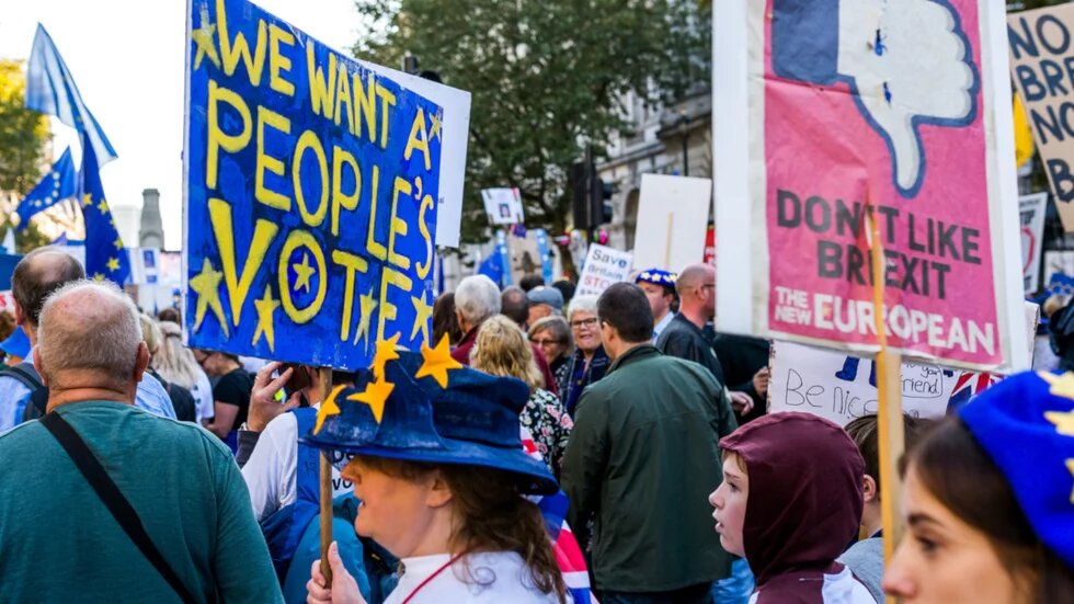 Demonstration gegen Brexit Demonstration gegen Brexit