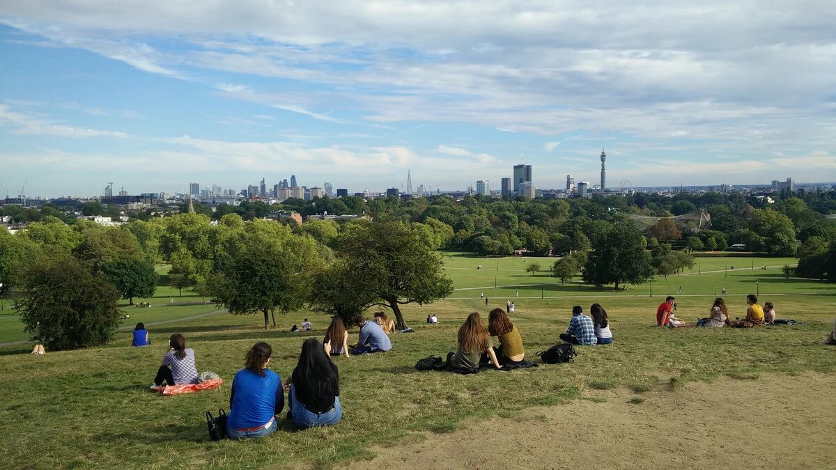 Die Brexit-Generation Die Brexit-Generation: Foto von einem Park in London