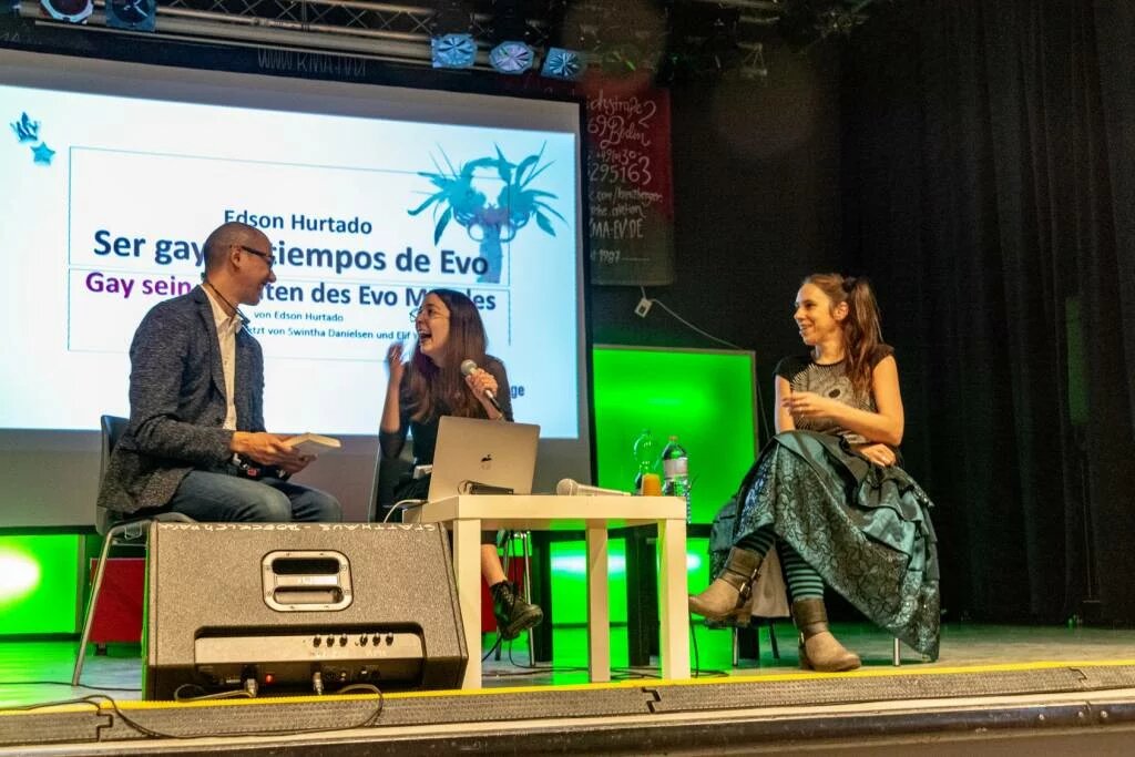 Queeres Verlegen: Edson Hurtado, Valentina Ramona de Jesús, Swintha Danielsen