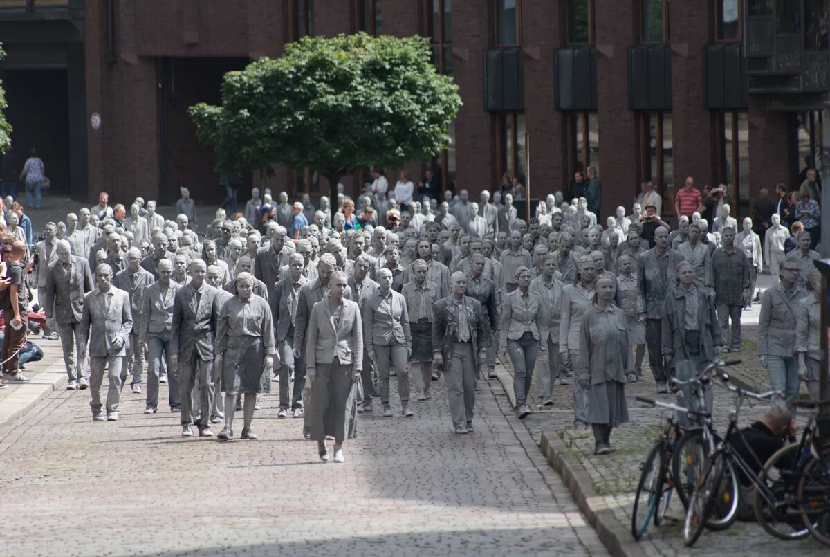 1000 Gestalten - Kunstaktion zum G20-Gipfel in Hamburg