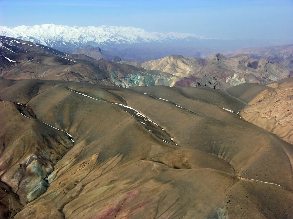 Colorful Mountains Afghanistan Colorful Mountains Afghanistan