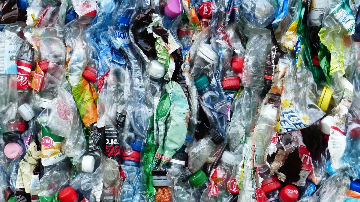 Plastikflaschen Müll Recycling Plastikflaschen Müll Recycling